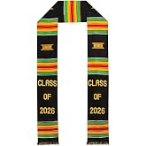 Kente Graduation Stole 2026 | Kente Stole Authentic African Art