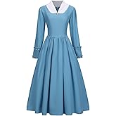 Colonial Dress for Women Modest Prairie Colonial Dress Civil War Dresses Pioneer Costume Dress