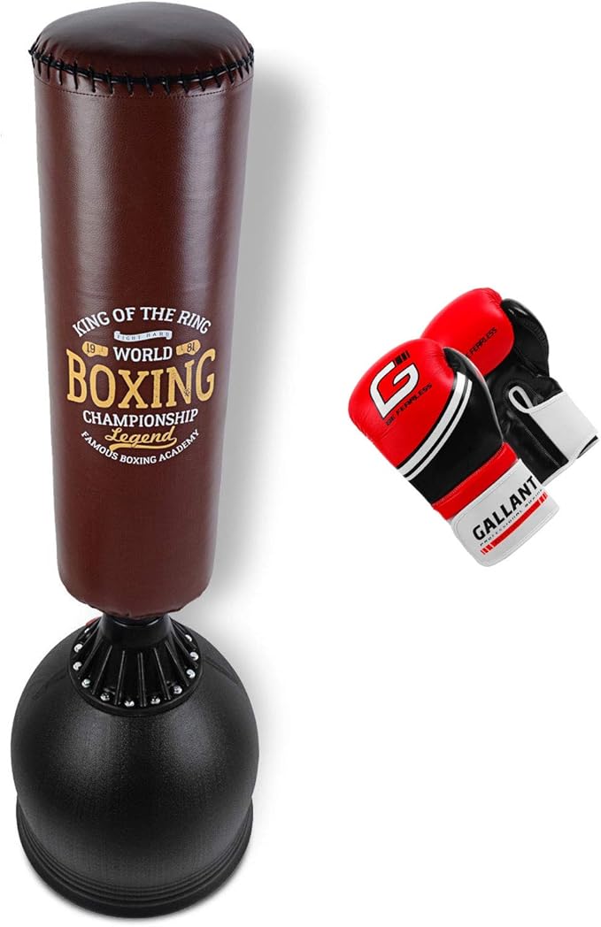 Gallant 5.5ft Free Standing Punch Bag Boxing Stand Kick Martial Arts