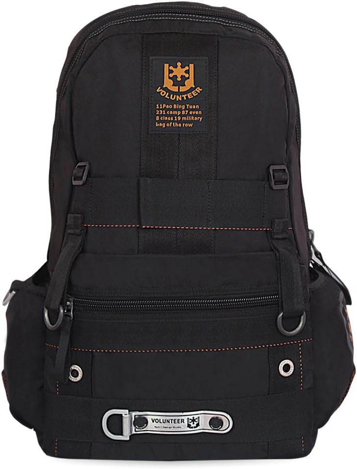 Volunteer Travel Backpacks(Black)