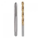 uxcell M6 x 1 Straight Flute Thread Tap and 5.0mm