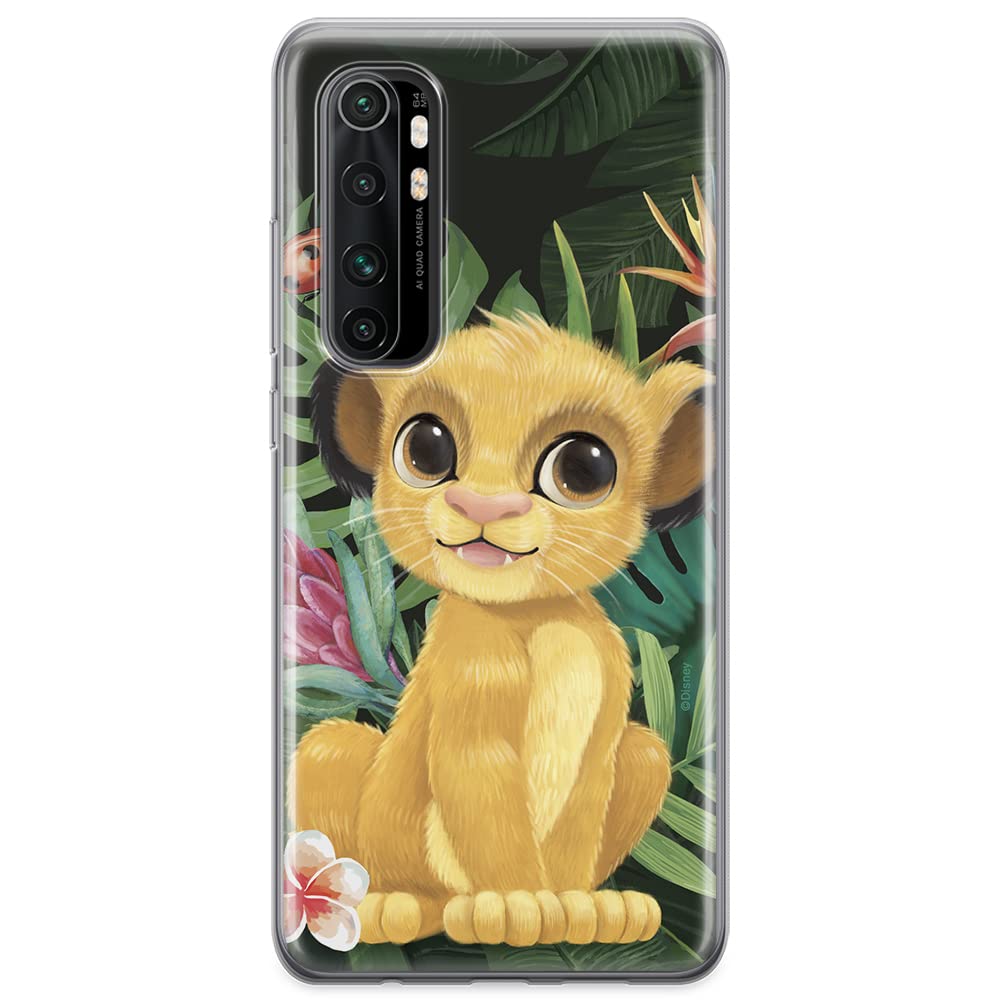 ERT GROUP mobile phone case for Xiaomi MI NOTE 10 Lite original and officially Licensed Disney pattern Simba & Friends 004 optimally adapted to the shape of the mobile phone, case made of TPU