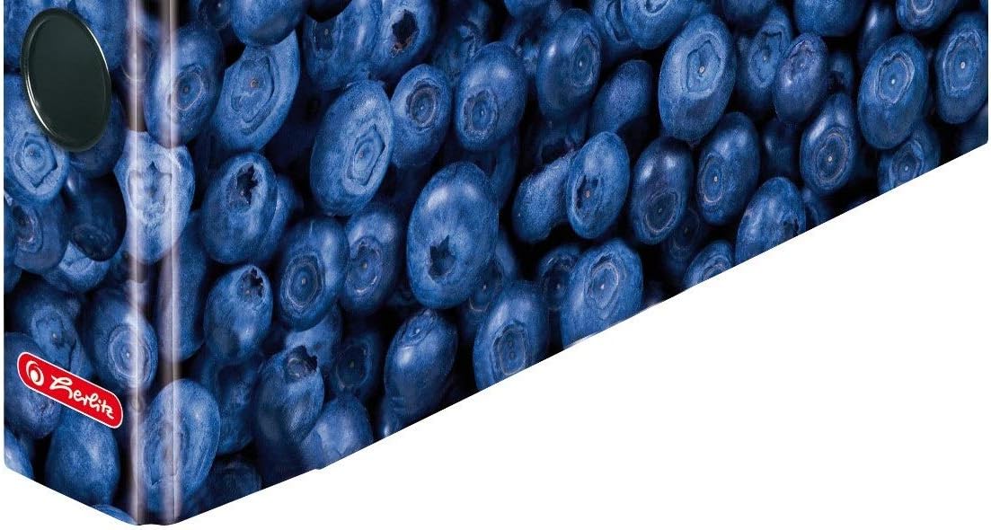 Herlitz A4 Max File Lever Arch File - Blueberry - Image 3