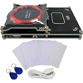 Proxmark3 Easy V3.0 DEV Memory 512K RFID Card Reader &amp; Writer IC ID M1 Built-in Antenna Supports 125KHz &amp; 13.56MHz LF HF Cards