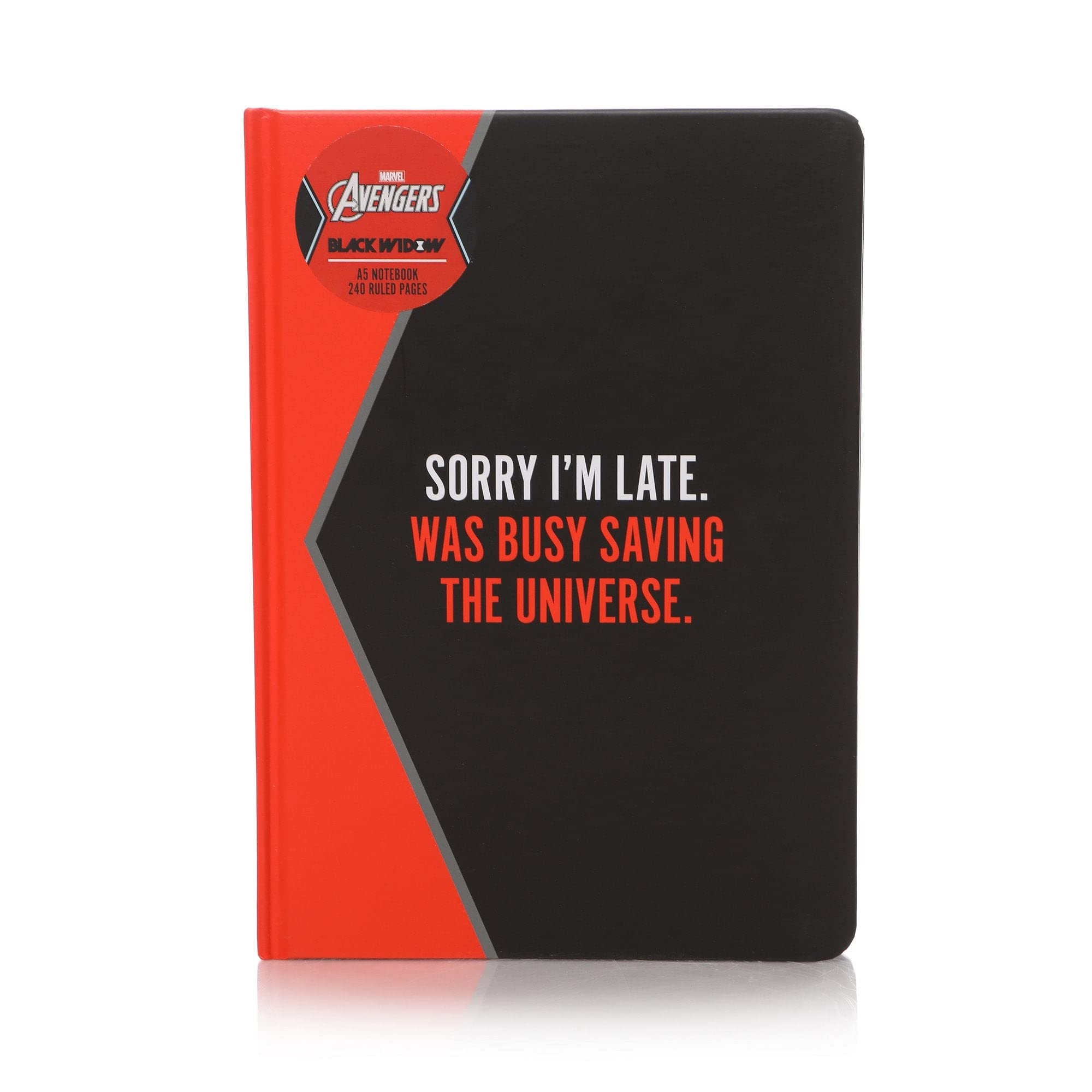 A5 Notebook with CDU 6pcs - Marvel (Black Widow)