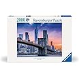 Ravensburger Skyline New York 2000 Piece Puzzle for Adults - Precision Crafted Unique Piece Design | Great Group Activity or Solo Project | FSC Certified Material