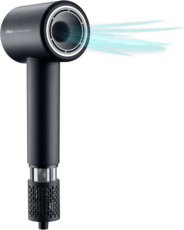 Secador Ion Plasma Essence, Sensor Temperatura, Motor 110,000 rpm, Generador de Iones, Elimina el Encrespamiento, Accesorios Magnéticos, 2 Velocidades 2 Temperaturas, Aire Frío, Ultrasilencioso