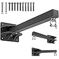 BeneLabel Wall Mount Heavy Bag Hanger, Heavy Duty Punching Bag Stand, Boxing Bag Bracket for Home Gym Indoor Outdoor, 800 LB Capacity