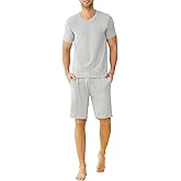 Latuza Men’s Short Sleeves and Shorts Pajama Set