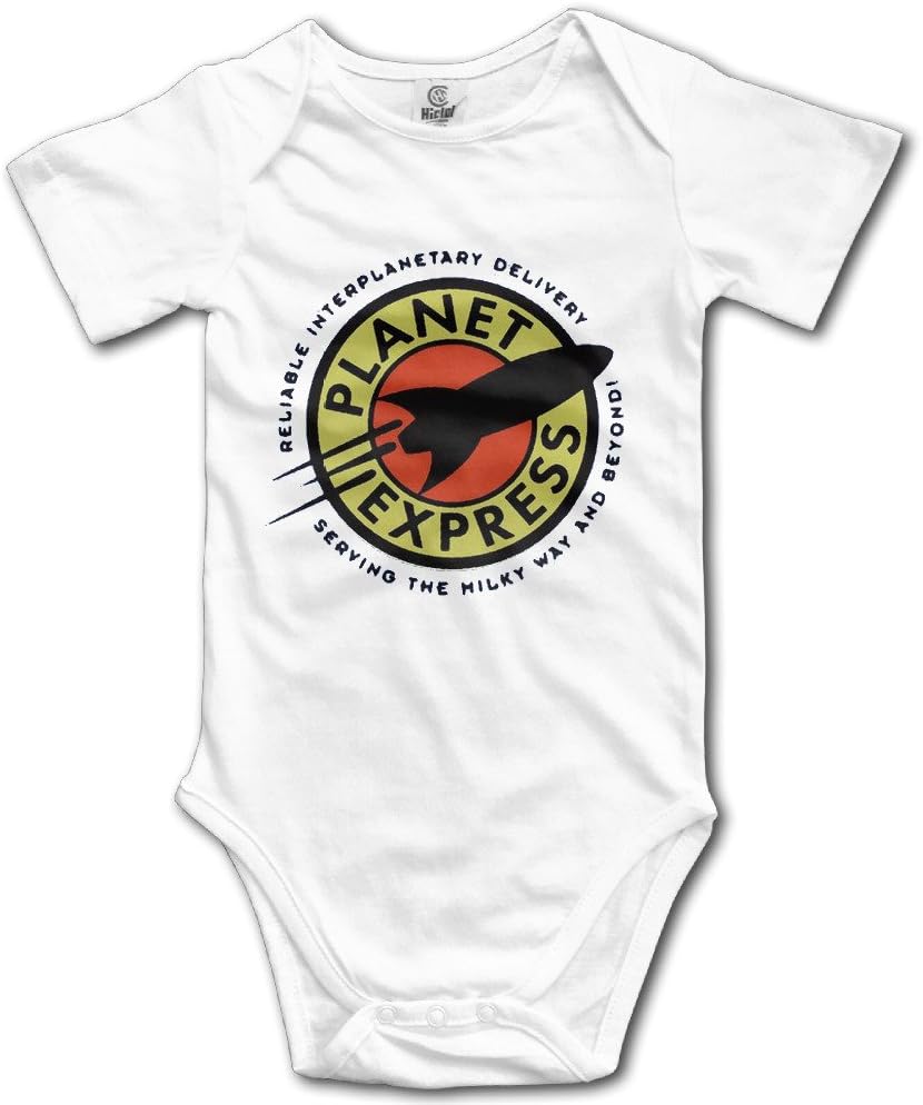 Infant Ripple Junction's Futurama Planet Express Cute Baby Onesie Bodysuit