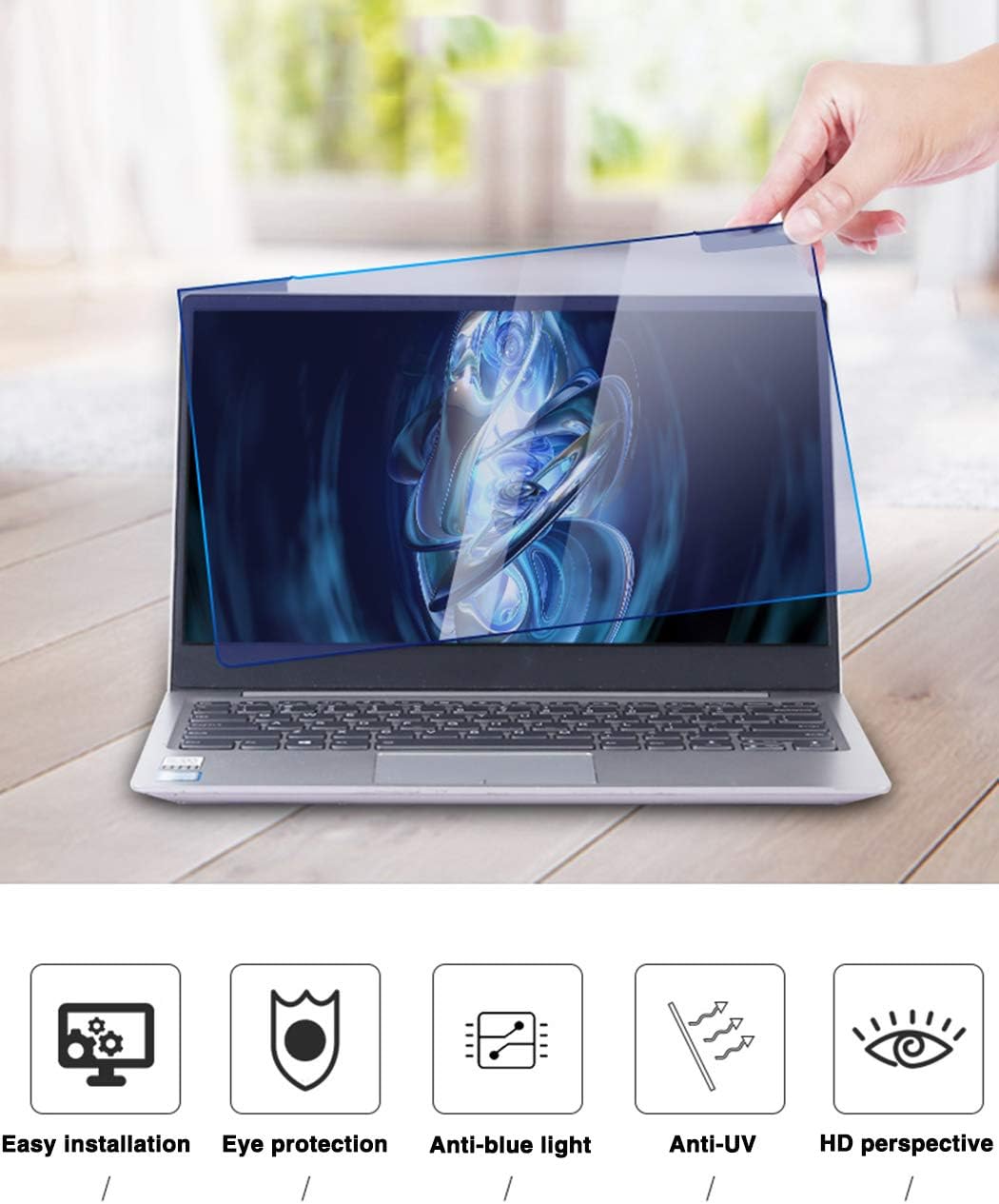 free laptop screen savers for 17 inch on Hanging 12 Inch Anti Blue Light Laptop Screen Protector Eye Protection Laptop Led Screen Protector Radiation Reduction Anti Uv Computers Accessories Accessories