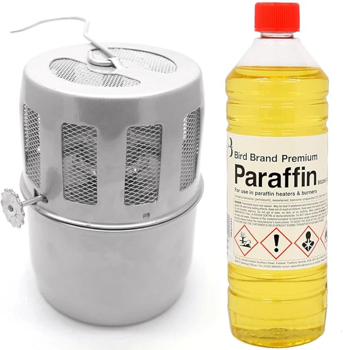 Apollo Hanging Cold Frame & Greenhouse Heater Plus 1 ltr Paraffin Fuel Amazon.co.uk Garden