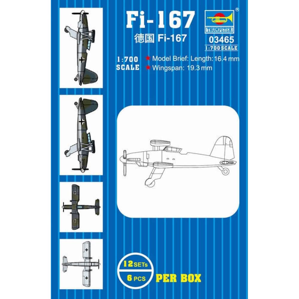 Trumpeter 1: 700 - Fieseler Fi-167