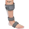 AFO Drop Foot Brace Medical Ankle Foot Orthosis Support Foot Drop Postural Correction Brace (Right/M)