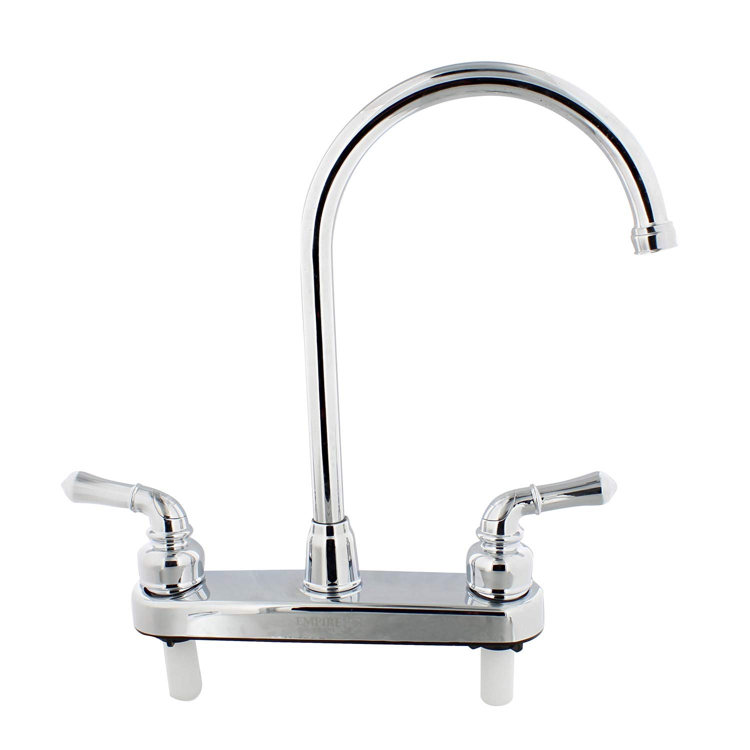 8 Inch Hi Rise Faucet Replacement Head And Teapot Handles Nickel