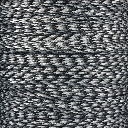 Paracord Planet 43kg Paracord – 1 Strand Type I Parachute Cord for Outdoors and DIY – Urban Camo (30 m)