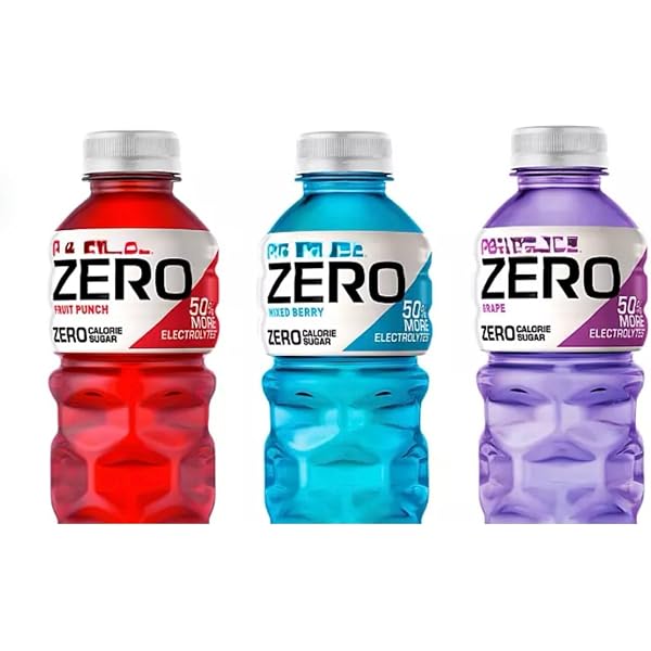 Powerade Zero Fruit Punch, Botella De 20 Onzas (paquete De 8