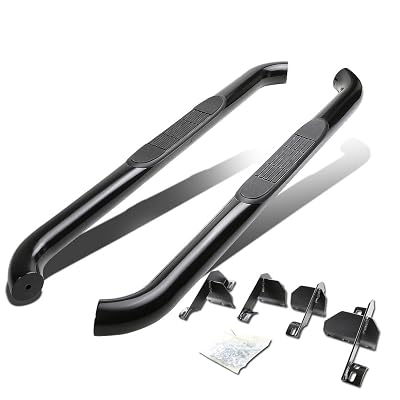 For Jeep Wrangler JKJKU 2dr 3 inches Side Step Nerf Bar Running Board Black