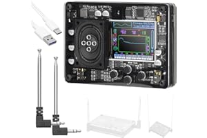 GINTBN Mini Theremin Musical Electronic Instrument, Multiple Adjustable Voices Theremin Vintage Musical Module with Type C Interface, Electronic Instrument with 70 Kinds of Tones and Color Screen Gift