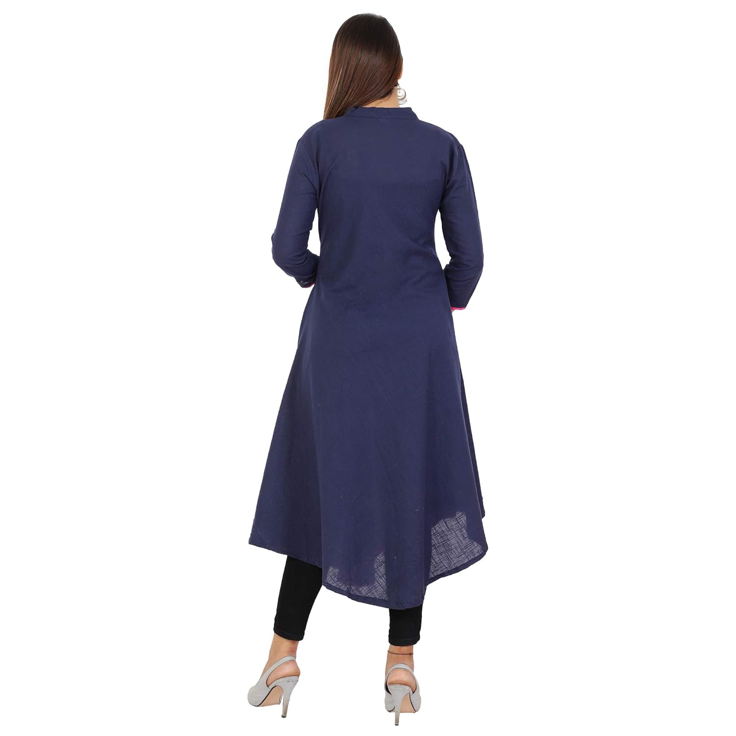 scion women's stylish partwear mirror anarkali kurti