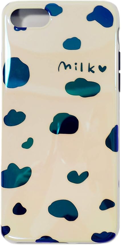 Amazon Co Jp Iphone7 8 Plus Iphone X スマホケース カバー 乳牛パターン まだら模様 斑模様 白黒 斑紋 かわいい 家電 カメラ