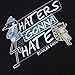 Popfunk Regular Show Haters Gonna Hate T-Shirt & Stickers (Medium) Black