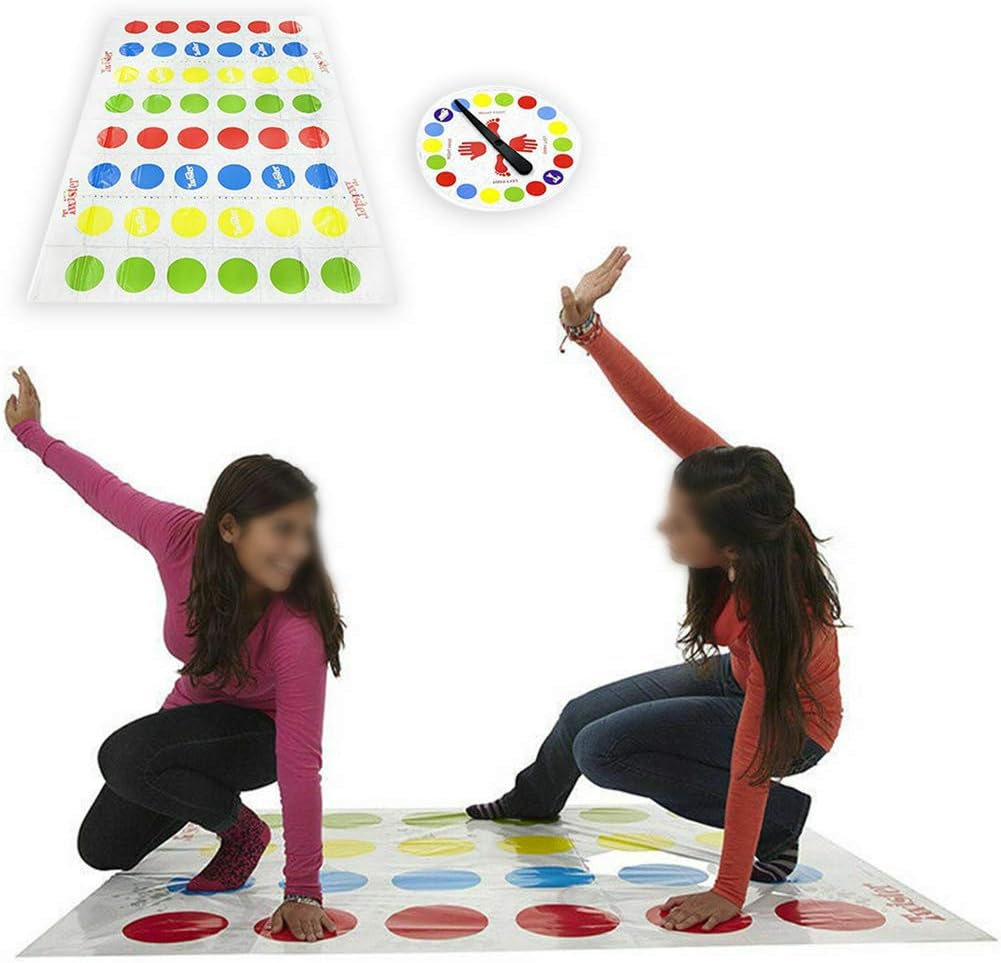 TXYFYP Twister Game For Adults,Outdoor Activity Toys Body Moves Twister Game Kids Adults Play Mat Party Picnic