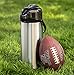 Bellemain 2.2 Liter Airpot Coffee Dispenser with Pump, Stainless Steel with Glass Lined Vacuum Insulated