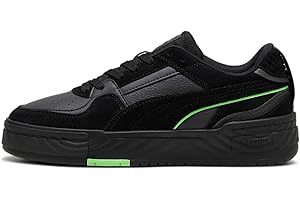 PUMA Men's Mercedes AMG Petronas F1 CA Pro Shoes, Black-Flat Medium Gray, 11