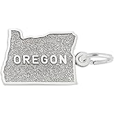 Oregon Charm, Charms for Bracelets and Necklaces