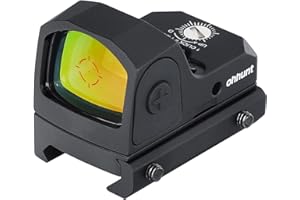 ohhunt RD-005 Red Dot Sight Compatible with RMR Footprint and Picatinny Mount Micro Reflex Sight 2 MOA Dot & 32 MOA Circle