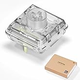 Sehawei 20Pcs Customized Kailh Choc V2 Low Profile Crystal Swithes for Haute42 All-Button Arcade Controller and Mechanical Ke