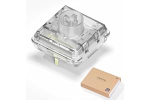 Sehawei 20Pcs Customized Kailh Choc V2 Low Profile Crystal Swithes for Haute42 All-Button Arcade Controller and Mechanical Ke