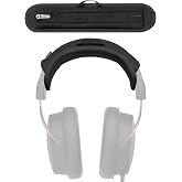 Voarmaks Headband Cushion Cover Compatible with HyperX Cloud 1/2/3/Pro/Core/Alpha/Alpha S/Alpha Pro/Flight/Flight S/Stinger/Stinger S/Stinger Core/Mix, CloudX/Stinger/Stinger Core/Flight/Chat Headset