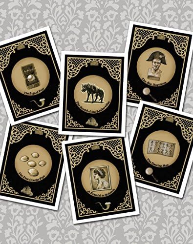 Sherlock Holmes Notecards - Sherlock Cards - Literary - Mystery - Victorian - Book Lovers Gift - Readers Gift -