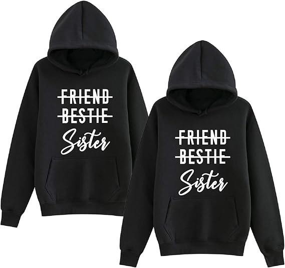 Beste Freunde Pullover Für 2 TISFAN Sister Best Friends Pullover für 2 Beste Freunde BFF Hoodie