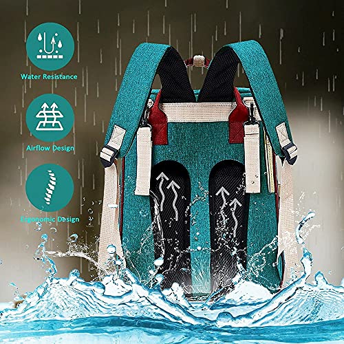 BOLDWAY 2 in 1 Diaper Babybag with Changing Station Mama Mother Papa