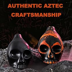 Creepy Aztec Death Scream War Whistle, High
