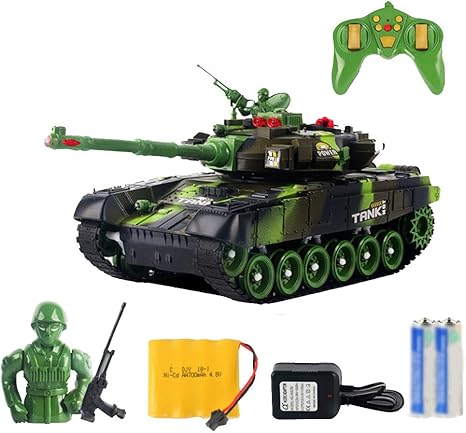 Amazon Sfe ラジコン戦車ミリタリー タンク おもちゃ 子供用 電動ラジオコントロール 男の子 女の子 子供用 お誕生日プレゼント ラジコン ドローン 通販