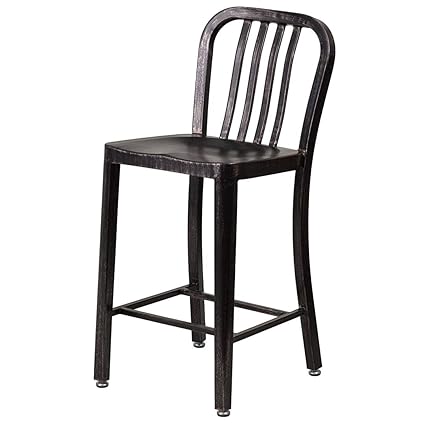 Amazon Com Modern Industrial Style Premium Metal Construction 24