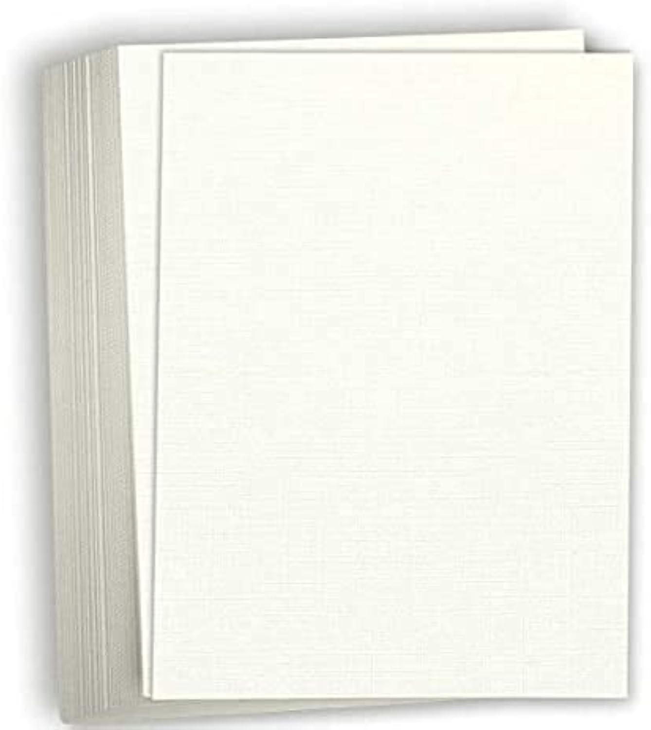 Hamilco Blank Greeting Cards 5x7 Folded Cream Card Stock 80 Lb Cover 100 Pack - View #5