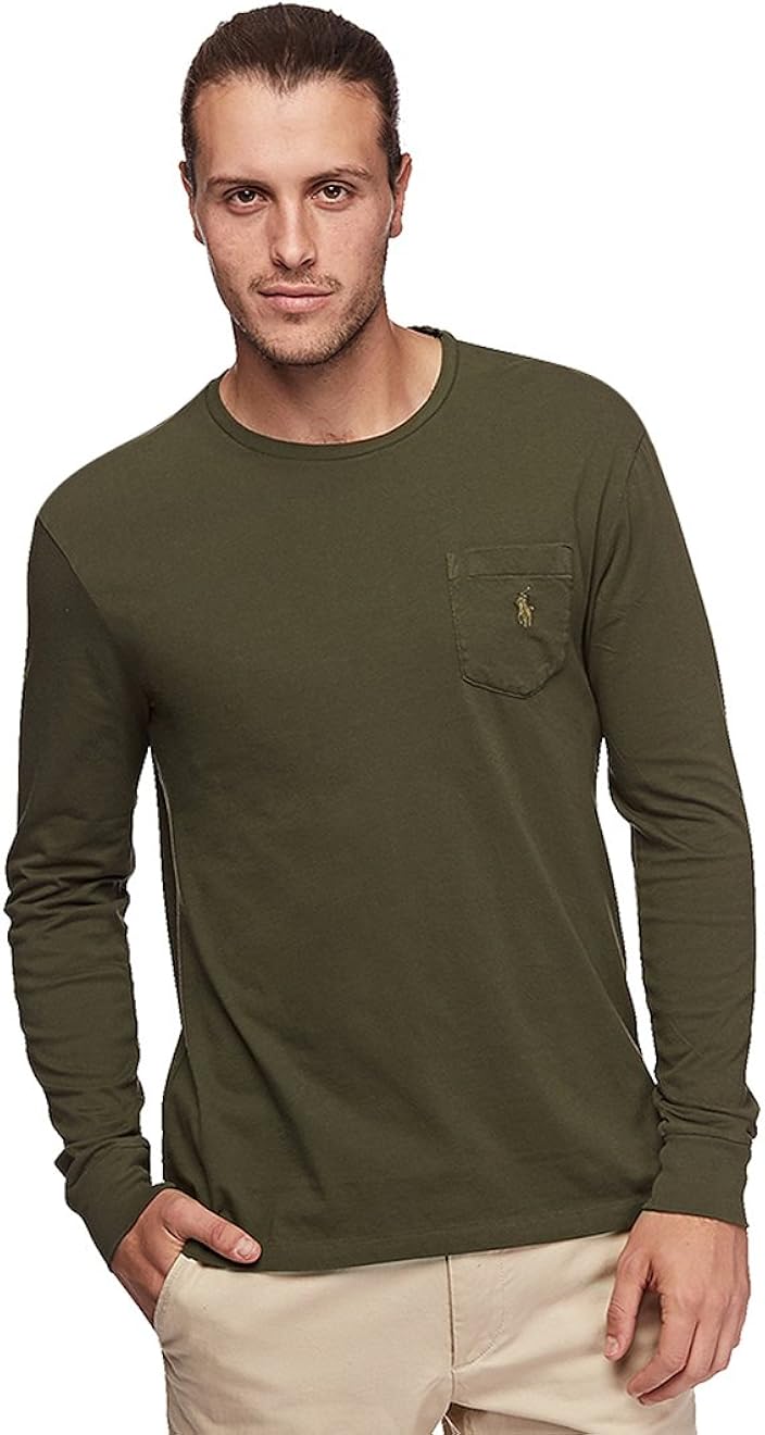 ralph lauren slim fit long sleeve t shirt