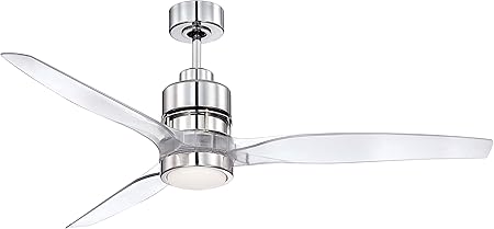 Craftmade K11257 Sonnet Ceiling Fan With Sonnet Clear Acrylic