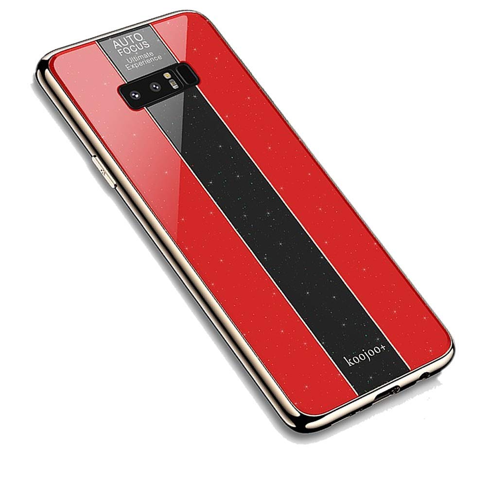 Nadoli Glitzer Hülle für Galaxy Note 9,Cool Oberklasse Männer Frauen