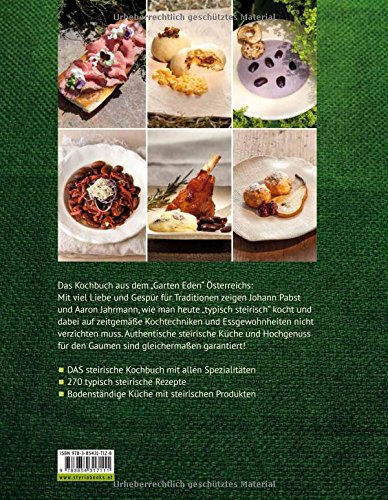 Die Steirische Kuche 200 Besten Rezepte Johann Pabst Aaron Jahrmann Amazon De Bucher 