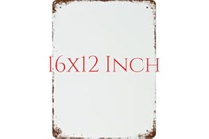 Custom Tin Sign with Your Own Design for Yard, Personalized Vintage Style Metal Sign for Wall Decoration, Indoor/Outdoor Road