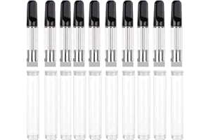 GENERIC 10pcs 1ml Glass Test Tubes Small Clear Tubes for Scientific Experiments, Holiday Gifts