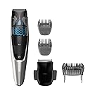 Philips Norelco Beard trimmer Series 7200, Vacuum trimmer with 20 built-in length settings, BT7215/49