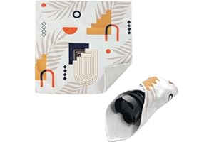 BOROLA 17.7"x17.7" Magic Self-Adhesive Camera Lens Wrap, Nano Fiber Protective Cloth, Anti-Scratch & Dustproof DSLR Lens Pouc