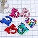 Sequin Keychain Cat Shape, Outee 30 Pcs Flip Sequin Keychain Hanging Key Chain 6 Different Colors Decoration Party Favors Supplies Gift for Kids Adults
